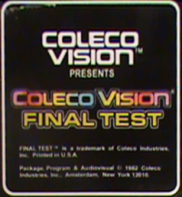 Ultimate SD Cartridge Colecovision US box art